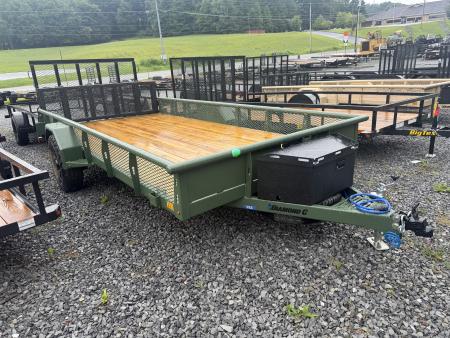 New 2026 Diamond C PSA106 Utility Trailer 83”X14 VENTURE SERIES BI FOLD GATE, W/ SPARE