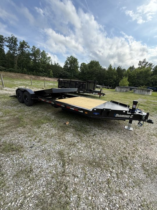 New 2026 Diamond C HDT207 Tilt Trailer PACESETTER EDITION 2 SPEED 15K JACK