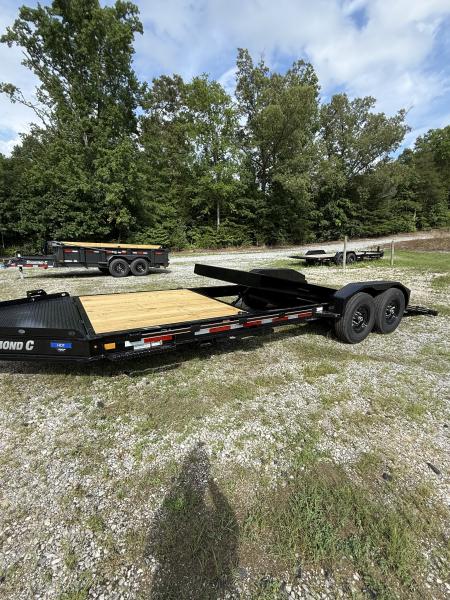New 2026 Diamond C HDT207 Tilt Trailer PACESETTER EDITION 2 SPEED 15K JACK