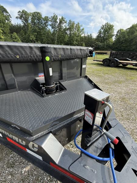 New 2026 Diamond C LPT207 Dump Trailer LONG ARM TARP 5 STAGE TELESCOPIC LIFT 2 SPEED 15K JACK