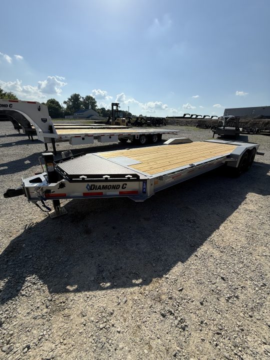 New 2026 Diamond C LPX208 Equipment Trailer ** ABS BRAKES** MAX RAMPS 2 SPEED 15K JACK