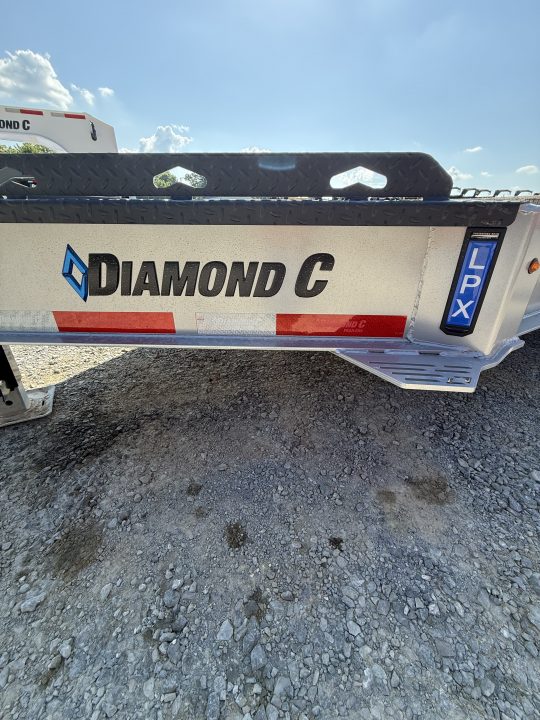 New 2026 Diamond C LPX208 Equipment Trailer ** ABS BRAKES** MAX RAMPS 2 SPEED 15K JACK