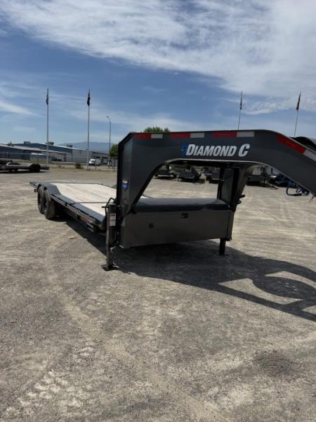New 2026 Diamond C Trailers HXD208-GNL24X102 Tilt Trailer