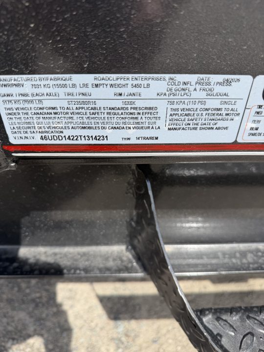 New 2026 Diamond C Trailers LPT207L14X82-32-P Dump Trailer