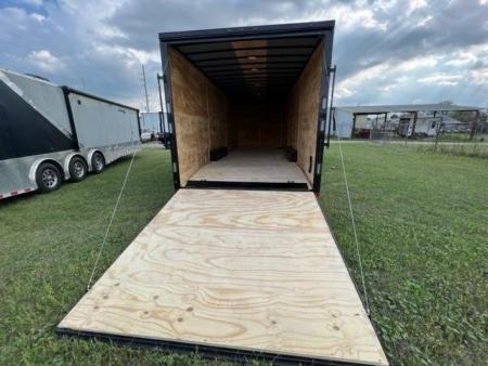 New 2027 Rock Solid Cargo 8.5x26 Tandem Axle Enclosed Cargo Trailer – Black Polycore Heavy Duty Package