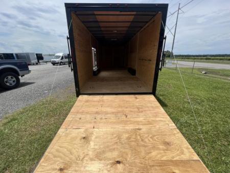 New 2027 South Georgia Cargo 8.5x28 Tandem Axle Enclosed Car Hauler – Charcoal Polycore