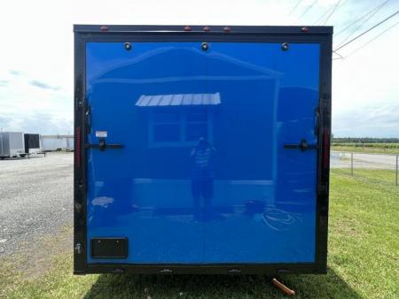 New 2027 South Georgia Cargo 8.5x28 Tandem Axle Enclosed Car Hauler – Charcoal Polycore