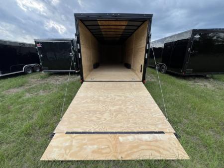 New 2027 Rock Solid Cargo 8.5x28 Tandem Axle Enclosed Cargo Trailer – Black Polycore