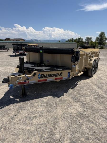 New 2026 Diamond C Trailers LPT207L14X82-P Dump Trailer