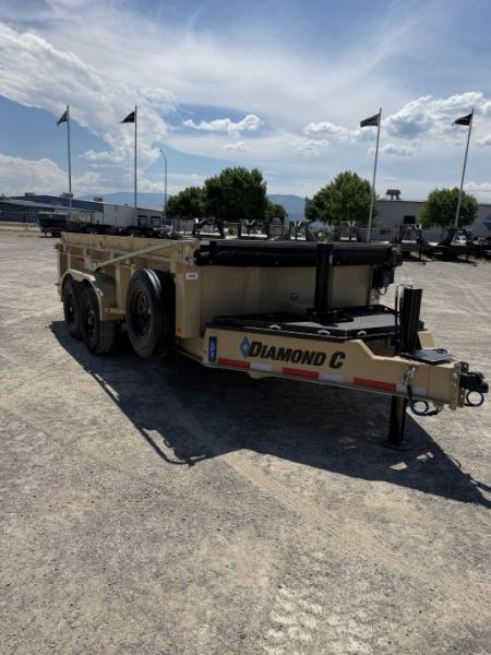 New 2026 Diamond C Trailers LPT207L14X82-P Dump Trailer