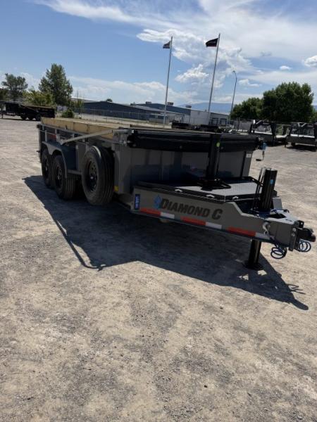 New 2026 Diamond C Trailers LPT207L14X82-HJ Dump Trailer