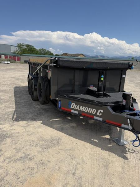 New 2026 Diamond C Trailers LPT207L14X82-32 Dump Trailer