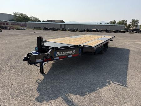 New 2026 Diamond C Trailers DET207L20X102 Deckover Tilt Trailer