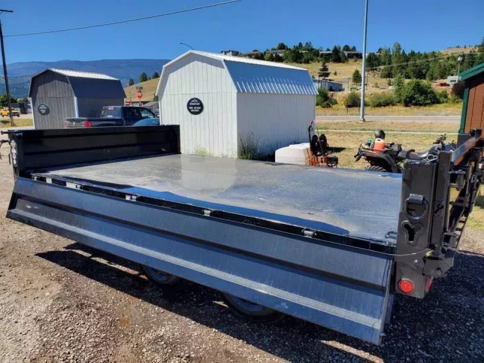 New 2027 Iron Bull 8x14 15k Deckover Dump Trailer