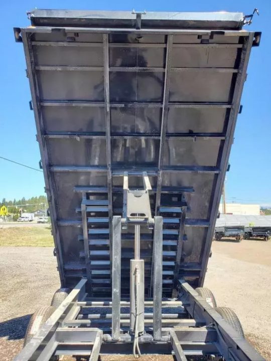 New 2027 Iron Bull 8x14 15k Deckover Dump Trailer