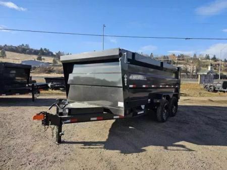 New 2027 Iron Bull 7x14 15k Dump Trailer w/48" Sides