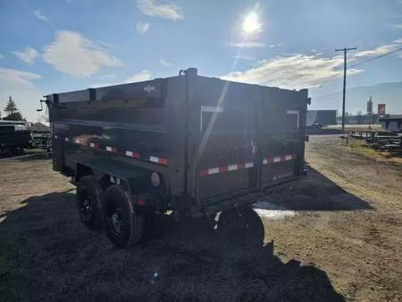 New 2027 Iron Bull 7x14 15k Dump Trailer w/48" Sides