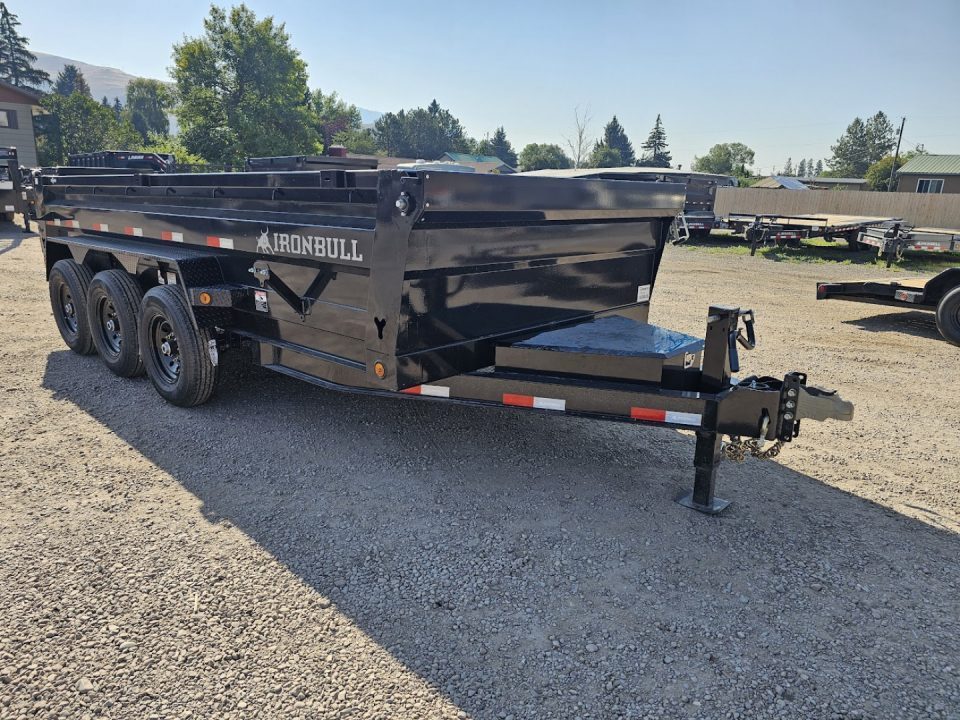 New 2027 Iron Bull 7x16 21k Dump Trailer