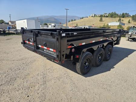 New 2027 Iron Bull 7x16 21k Dump Trailer