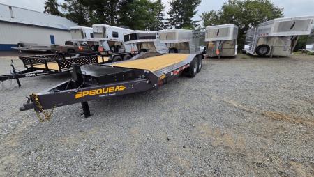 New 2027 Pequea Trailers PT20 TILT Tilt Trailer