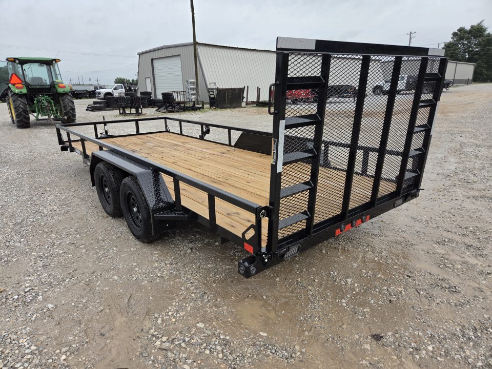 New 2026 Load Trail 83X18 TANDEM 7K TUBE TOP UTILITY W/4' SPRING GATE