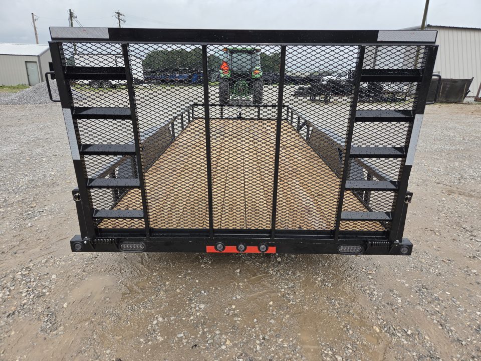 New 2026 Load Trail 83X18 TANDEM 7K TUBE TOP UTILITY W/4' SPRING GATE