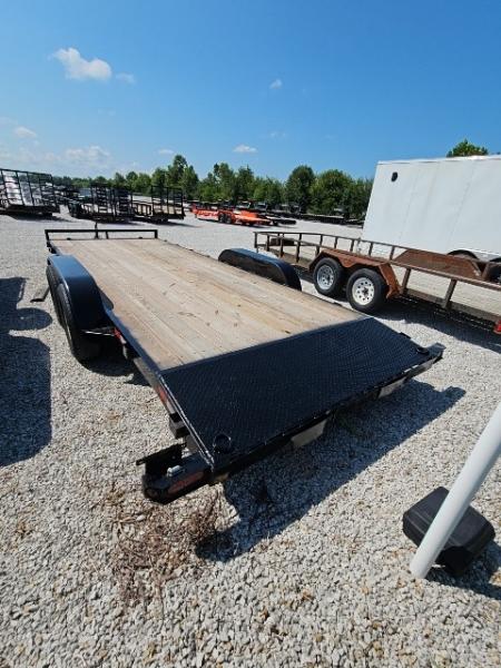 Used 2015 SURE-TRAC 7 X 20 (18+2) 10K Car Hauler