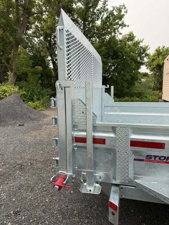 New 2026 N & N 7X14 Storm Dump Trailer 15K w/combo gate