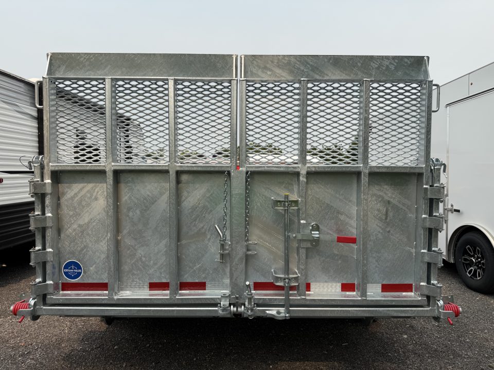 New 2026 N & N 7X14 Storm Dump Trailer 15K w/combo gate