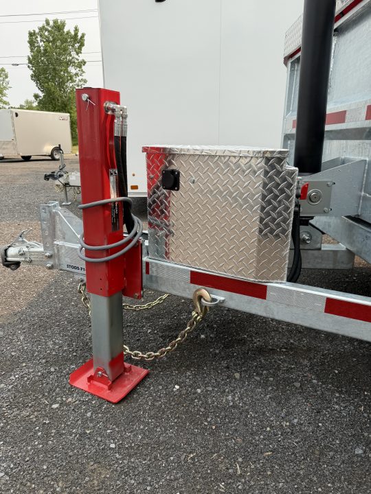 New 2026 N & N 7X14 Storm Dump Trailer 15K w/combo gate