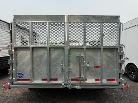 New 2026 N & N 7X14 Storm Dump Trailer 15K w/combo gate