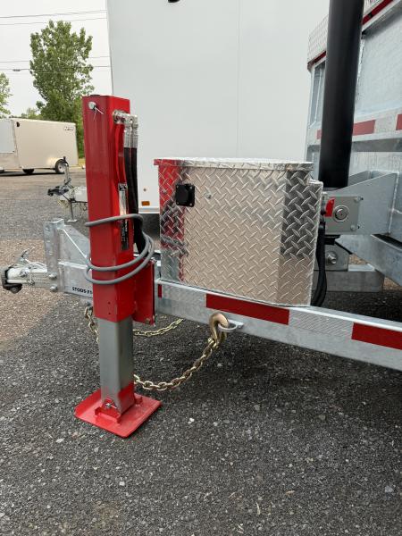 New 2026 N & N 7X14 Storm Dump Trailer 15K w/combo gate