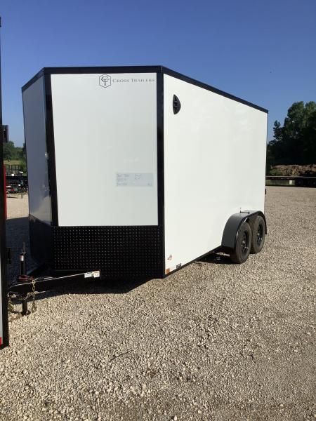 New 2026 Cross Trailers 7x14 7000 GVWR 84  Interior Height Cargo / Enclosed Trailer