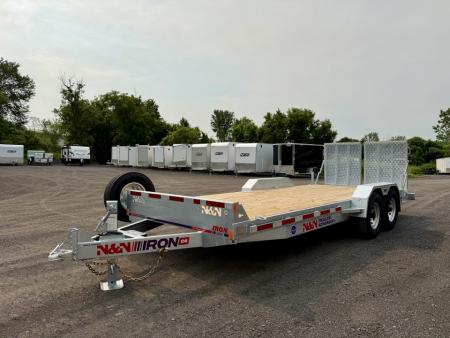 New 2026 N & N Iron 7X20 Equipment Trailer 15K