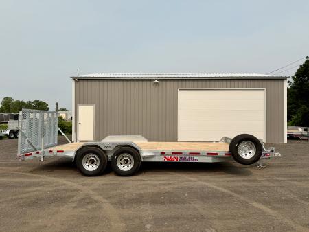 New 2026 N & N Iron 7X20 Equipment Trailer 15K