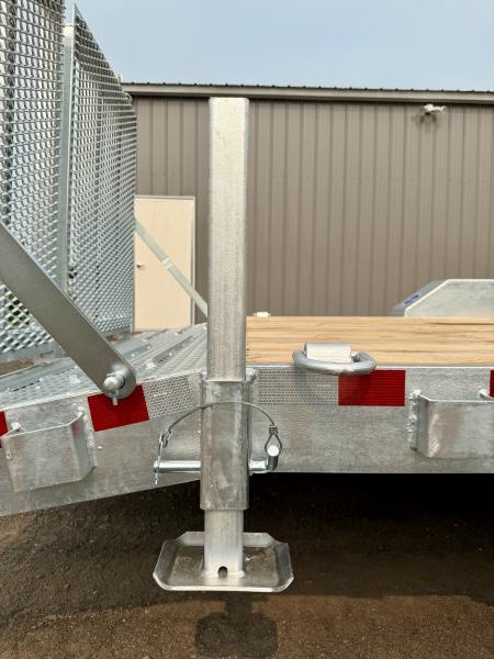 New 2026 N & N Iron 7X20 Equipment Trailer 15K