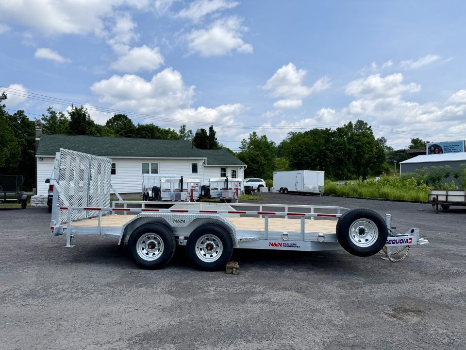 New 2026 N & N 7X16 Sekoia Equipment Trailer 10K