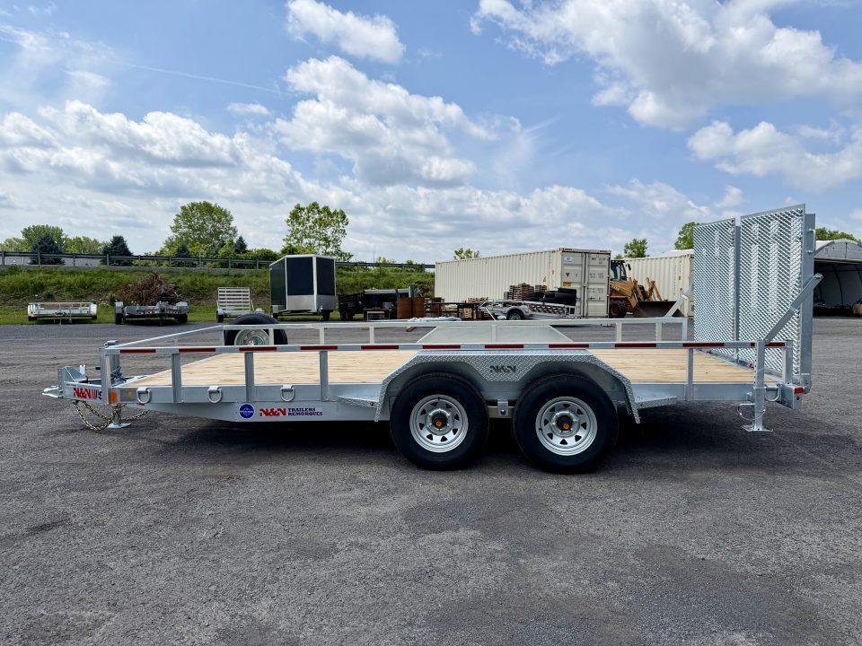New 2026 N & N 7X16 Sekoia Equipment Trailer 10K