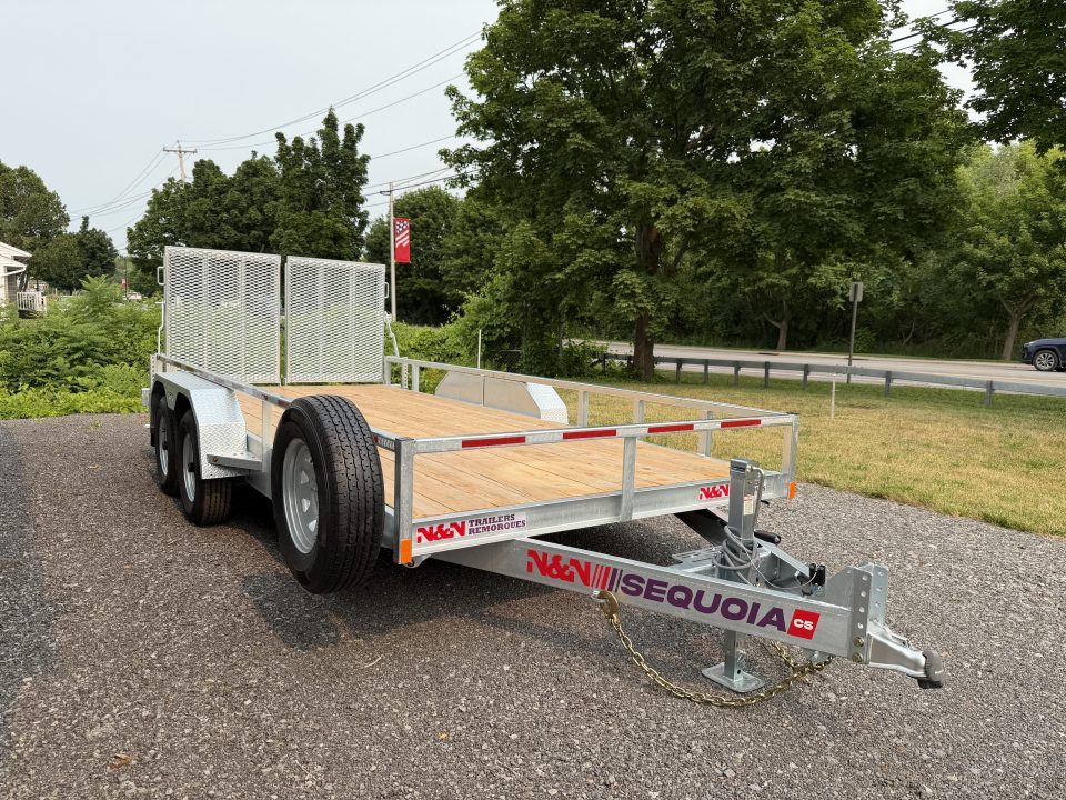 New 2026 N & N 7X16 Sekoia Equipment Trailer 10K