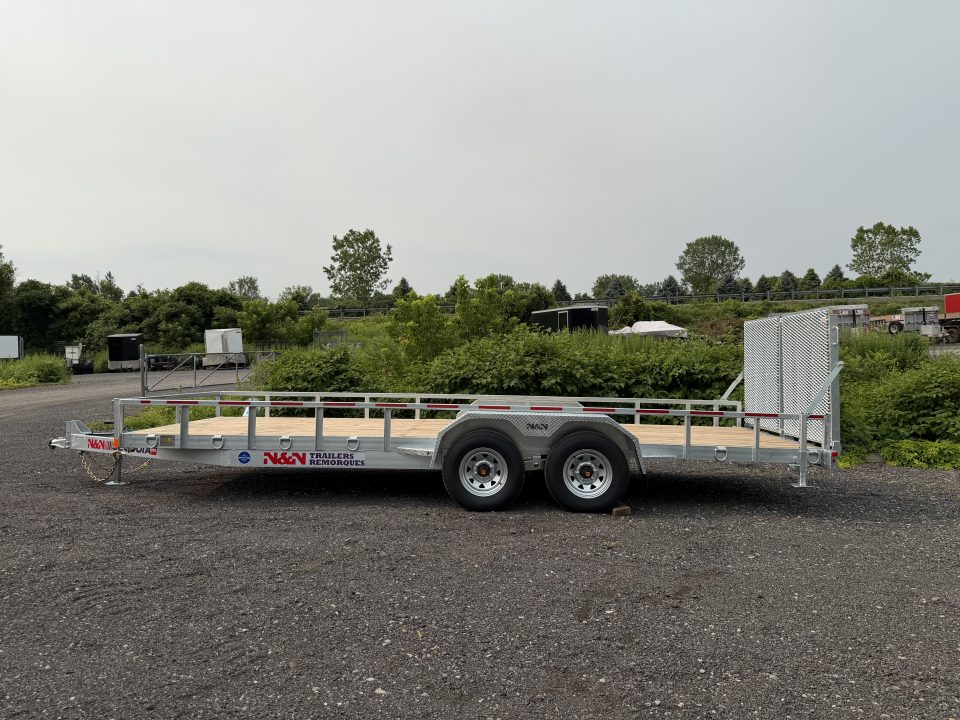 New 2026 N & N Sekoia 7X20 Equipment Trailer 10K