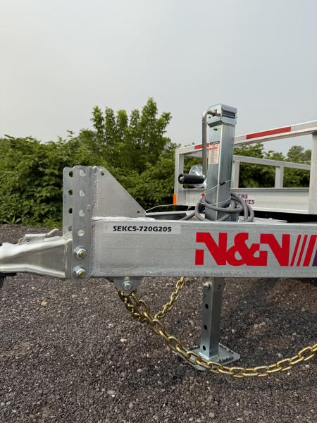 New 2026 N & N Sekoia 7X20 Equipment Trailer 10K