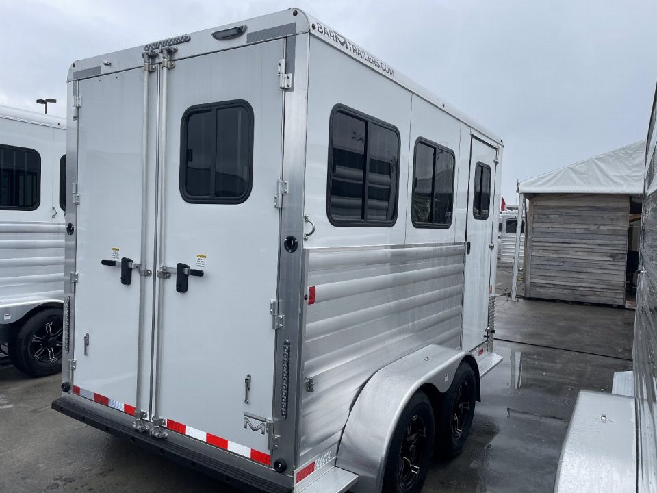 New 2026 Bar-M Trailers ES720SL Horse Trailer