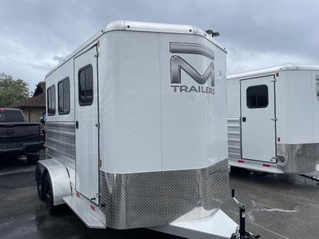 New 2026 Bar-M Trailers ES720SL Horse Trailer