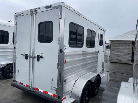 New 2026 Bar-M Trailers ES720SL Horse Trailer