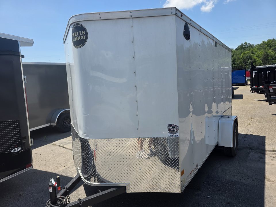 Used 2018 Wells Cargo FT 6X12 - USED - RAMP Cargo / Enclosed Trailer