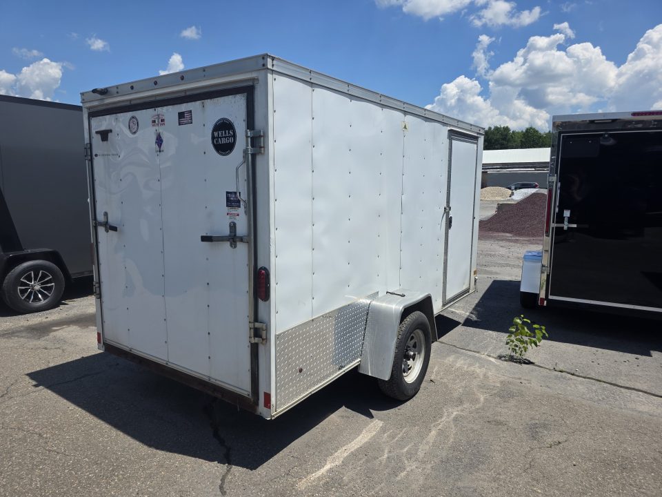 Used 2018 Wells Cargo FT 6X12 - USED - RAMP Cargo / Enclosed Trailer