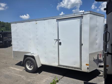 Used 2018 Wells Cargo FT 6X12 - USED - RAMP Cargo / Enclosed Trailer
