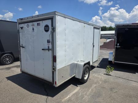 Used 2018 Wells Cargo FT 6X12 - USED - RAMP Cargo / Enclosed Trailer