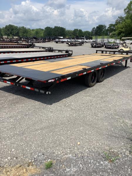 New 2027 MAXX-D 102x26 17500 GVWR Tuff Wireless Remote W NOCO Chargers Power Tilt Deckover Trailer