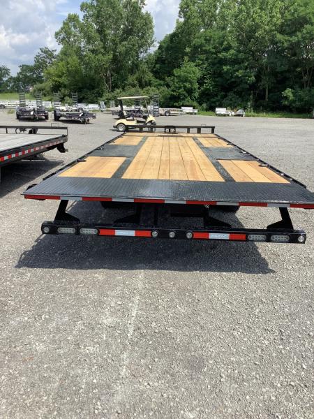 New 2027 MAXX-D 102x26 17500 GVWR Tuff Wireless Remote W NOCO Chargers Power Tilt Deckover Trailer